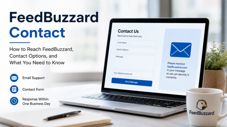 FeedBuzzard Contact | How to Reach the Website and What to Know