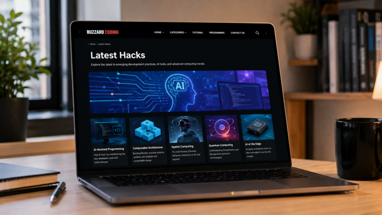 Latest Hacks Buzzardcoding | What the Page Really Covers in 2026 Latest Hacks Buzzardcoding | What the Page Really Covers in 2026
