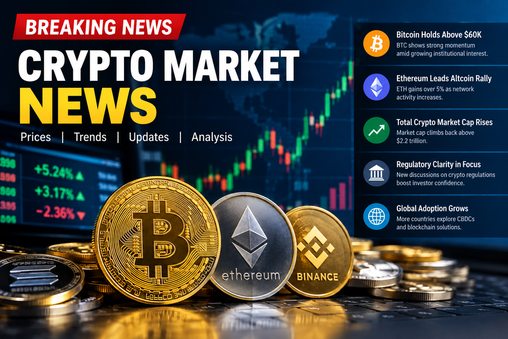 Crypto Market News: Bitcoin Holds Firm as Regulation and Fed Policy Drive Volatility Crypto Market News