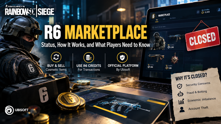 R6 Marketplace: Status, How It Works, and What Players Need to Know R6 Marketplace