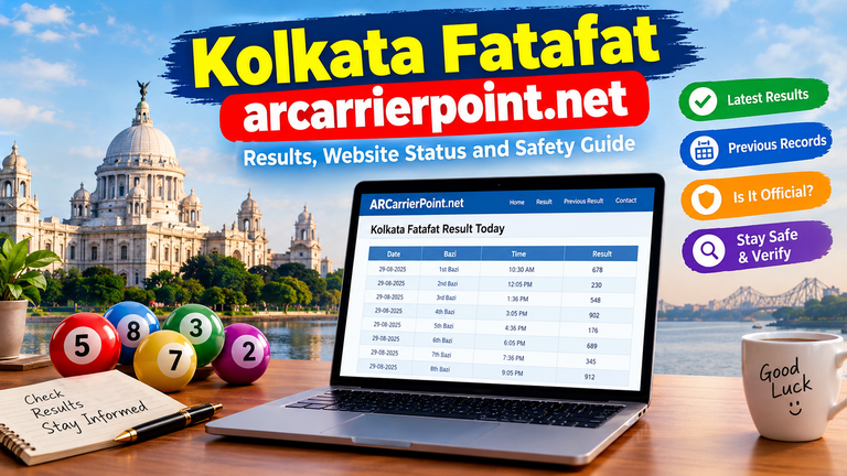 Kolkata Fatafat ArCarrierPoint.net: Results, Website Status and Safety Guide Kolkata Fatafat ArCarrierPoint.net