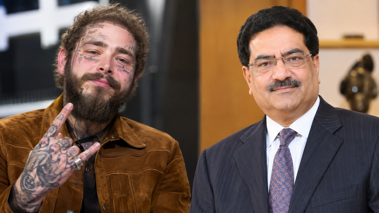 Post Malone and Kumar Birla: Music Stardom Meets Business Leadership Post Malone and Kumar Birla
